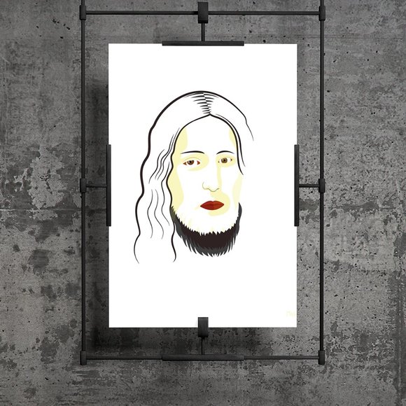 Jesus illustration - Picture 1 of 1